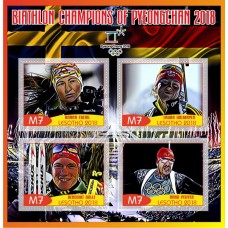 Спорт Чемпионы Пхёнчхана 2018 Биатлон